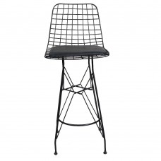 Tel Bar Sandalyesi Tel Bar Taburesi Mutfak Sandalyesi 