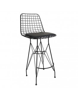 Tel Bar Sandalyesi Tel Bar Taburesi Mutfak Sandalyesi 